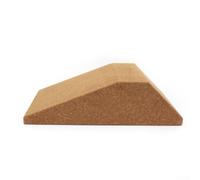 Bloc d'exercice en liège 20 x 12 cm Support stable | Surface texturée antidérapante, prise en main sûre, sans danger pour les mouvements dynamiques, empêche le glissement pendant