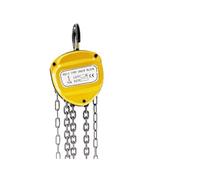 Bloc d'extraction de bloc chaîne main palan à manuel 0.5 T/1 T/2 T for les quais d'entrepôt d'usine soulevant la charge lourde Assurer la Stabilité(République tchèque,2 Ton 3M)