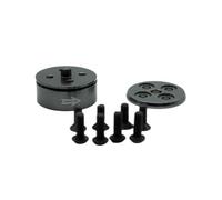 Bloc d'hélices en Carbone 12 mm/15 mm for Moteur à dégagement Rapide, hélices autobloquantes for Drones à Axes, Accessoires for Drones DIY(B 1PCS Black)