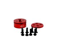 Bloc d'hélices en Carbone 12 mm/15 mm for Moteur à dégagement Rapide, hélices autobloquantes for Drones à Axes, Accessoires for Drones DIY(B 1PCS Red)