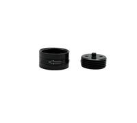 Bloc d'hélices en Carbone 12 mm/15 mm for Moteur à dégagement Rapide, hélices autobloquantes for Drones à Axes, Accessoires for Drones DIY(A 1pcs Black)