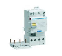 Bloc dif 2xsort.3P+N 25A 300mA - BLOCS DIFFERENTIELS HAGER BFC925F