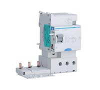Bloc dif 3P 40A 30mA AC - BLOCS DIFFERENTIELS HAGER BD341