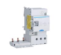 Bloc dif 3P 63A 300mA AC S - BLOCS DIFFERENTIELS HAGER BP364