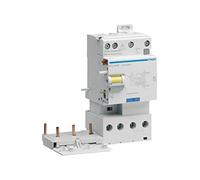 bloc différentiel - 2 sorties - 3 pôles + neutre - 25a - 30 ma - hager bdc925f