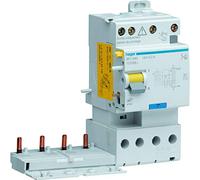 bloc différentiel - 3 phases + neutre - 25a - 300 ma - type ac - hager bfc825