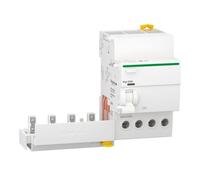 Schneider Electric - Bloc différentiel Acti9 Vigi iC60 A9Q11425 - 4P 25A 30mA Type AC 400-415V