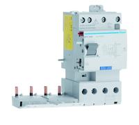 Bloc différentiel double sortie 4P 63A 300mA type AC 50/60Hz - HAGER BFC866