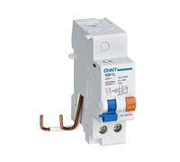 Bloc Différentiel NB1L-40 40A 30mA Type AC 2P 1,5 Modules CHINT 198374