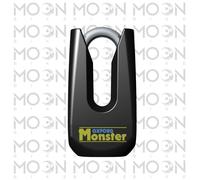 Bloc-disque moto antivol Oxford Monster OF32M 11 mm vendu or sécurisé noir...