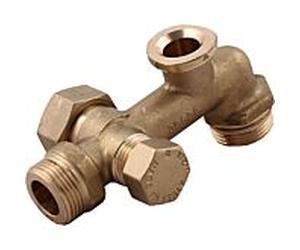 Bloc distributeur Wolf 1/2" AG complet 207023199 pour CGW