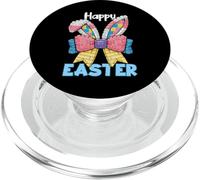 Bloc d'oreille Lapin Happy Easter Brique de Construction de Pâques PopSockets PopGrip pour MagSafe