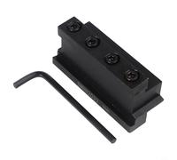 Bloc d'outils de rainurage et de séparation CNC pour outils de tour, support de coupe en acier allié compatible avec la série SPB, modèles SMBB1626 à SMBB3232, haute précision ≤ 0,005 mm (SMBB2032)