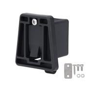 Bloc du Porte-Avant-Garde du vélo, Adaptateur Avant en Fibre de Verre renforcé PA66 PA66 Adaptateur Avant BACKET Place Plie CYCLIN (Noir)