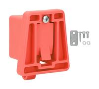 Bloc du Porte-Avant-Garde du vélo, Adaptateur Avant en Fibre de Verre renforcé PA66 PA66 Adaptateur Avant BACKET Place Plie CYCLIN (Rouge)