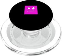 Bloc Éclaircissant Visage Rose Graphique PopSockets PopGrip pour MagSafe
