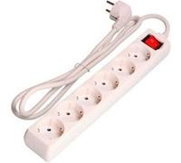 Bloc EDM - 6 prises avec interrupteur - 16A - 1,5m - 41012 G