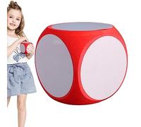 Bloc Effaçable À Sec - Dés Effaçables À Sec en Mousse - Grands Pouces pour Écrire sur des Dés Effaçables À Sec Dés Éducatifs Polyvalents Cube Effaçable À Sec - Dés pour Tableau Blanc