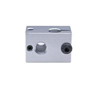 Bloc en aluminium amélioré for imprimante 3D V6, for thermistance HT-NTC100K, Thermocouple V5 V6, extrudeuse Hotend j-head