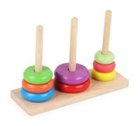 Bloc en bois - Jouet éducatif - Activités d'équilibrage pour enfants de 3 ans et plus - Pour enfants - Famille interactive