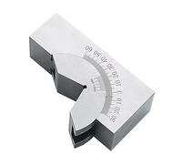 Bloc en V à angle réglable Jauge de bloc d'angle de précision AP25, Micro configuration de fraisage en V réglable, plaque de 0 à 60 degrés for l'outillage et l'usinage
