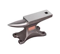 Bloc enclume en acier pour la fabrication de bijoux, estampage en métal, outil de surface de travail de forgeron, 12,8 x 8 cm