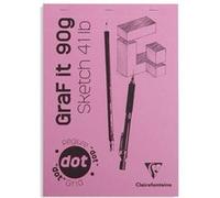 Bloc Graf'it Sketch 21x29,7cm - Dots - 90g - 80 Feuilles - Clairefontaine