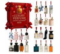 BLOC EPHEMERIDE,Calendrier de l'Avent 2025 avec parfum de luxe,24 jours de parfums ornements en acrylique,compte à rebours Acryliqu