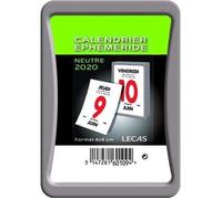 Lecas - Bloc Ephemeride Sous Boitier 6x9cm G