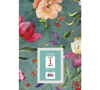 Exacompta - 32182E - Bloc éphéméride neutre Sophie Adde 6,5 x 9,7 cm - sur support plaque illustrée 18 x 26 cm - 2026 - Visuels aléatoire