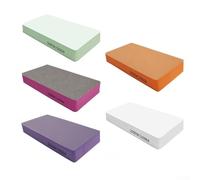 Bloc éponge de polissage 100 x 50 x 14 mm avec design double face pour ponçage polyvalent, polissage grossier à ultra fin, grain 1000-10000 pour modélisme en métal et verre (grain 1000)