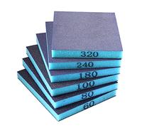 Bloc éponge de polissage humide et sec lavable à double usage pour meubles, bois, peinture