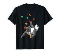Bloc escalade et panda comme cadeau T-Shirt
