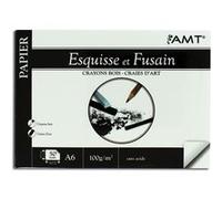 Bloc Esquisse Et Fusain - A4 - 50 Feuilles - 100G/M2- Amt