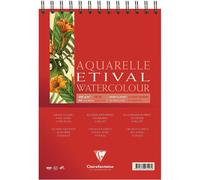 Bloc Etival Aquarelle A4 - Grain Classic - 10 Feuilles - Clairefontaine