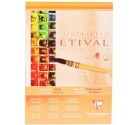 Bloc Etival Aquarelle A5 - Grain Fin - 10 Feuilles - Clairefontaine