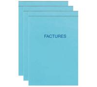 Bloc FACTURES - ELVE - 2152-3 - 100 x 155 mm - 50 Feuillets - Blanc