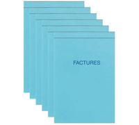 Bloc FACTURES - ELVE - 2152-6 - 100 x 155 mm - 50 Feuillets - Blanc