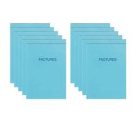 Bloc factures - ELVE - Elve 2152-10 - 100 x 155 mm - 50 feuillets dupli - Lot de 10