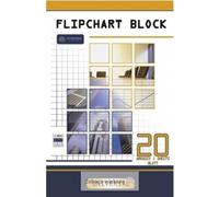 Bloc flipchart révolutionnaire - 20 cartes lisses pour les présentations professionnelles et l'inspiration créative ! Idéal pour les sessions de formation, les ateliers et les réunions.