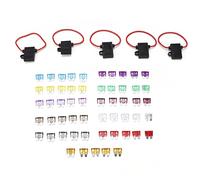 Bloc-fusibles, résistant à l'humidité et à la Porte-fusible 12 AWG en ligne ATO ATC Type 1-40A 32VDC pour lecteurs CD pour voitures pour télécopieurs