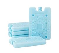 Bloc Glace pour Glaciere - Lot de 5 pièces Pain de Glace pour Sac Isotherme, Ice Packs Freezer Blocks Bloc de Glace Longue Durée pour Boîtes à Lunch, Pique-niques, Camping