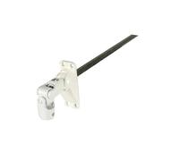 Bloc guide genouillère pour volet roulant à manivelle à 60° tige d'entraînement 6 pans de 7 L.215mm Ã˜ genouillère 12mm