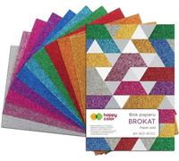 Bloc Happy Color A4 10 feuilles paillettes no 7139