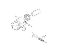 KARCHER. BLOC INTERRUPTEUR COMPLET AVEC BOUTON. Ref: 90012960