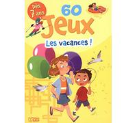 Bloc jeux : 60 jeux Les vacances ! - Dès 7 ans