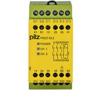 Bloc logique de sécurité PNOZ X3.2 230VAC 24VDC 3n/o 1n/c 1so PILZ Tension de fonctionnement: 230 V/AC 3 NO (T), 1 NF (R) (l x H x P) 45 x 87 x 121 mm 1 pc(s)