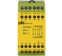 Bloc logique de sécurité PNOZ X3 24VAC 24VDC 3n/o 1n/c 1so PILZ Tension de