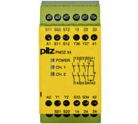 Bloc logique de sécurité PNOZ X4 24VDC 3n/o 1n/c PILZ Tension de