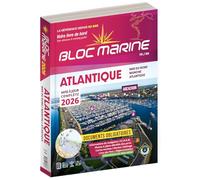 Bloc Marine 2026 - Manche Atlantique, Guide nautique du plaisancier, cartographie marine et plans des ports